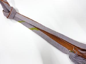 正絹　手組帯締め（長尺）